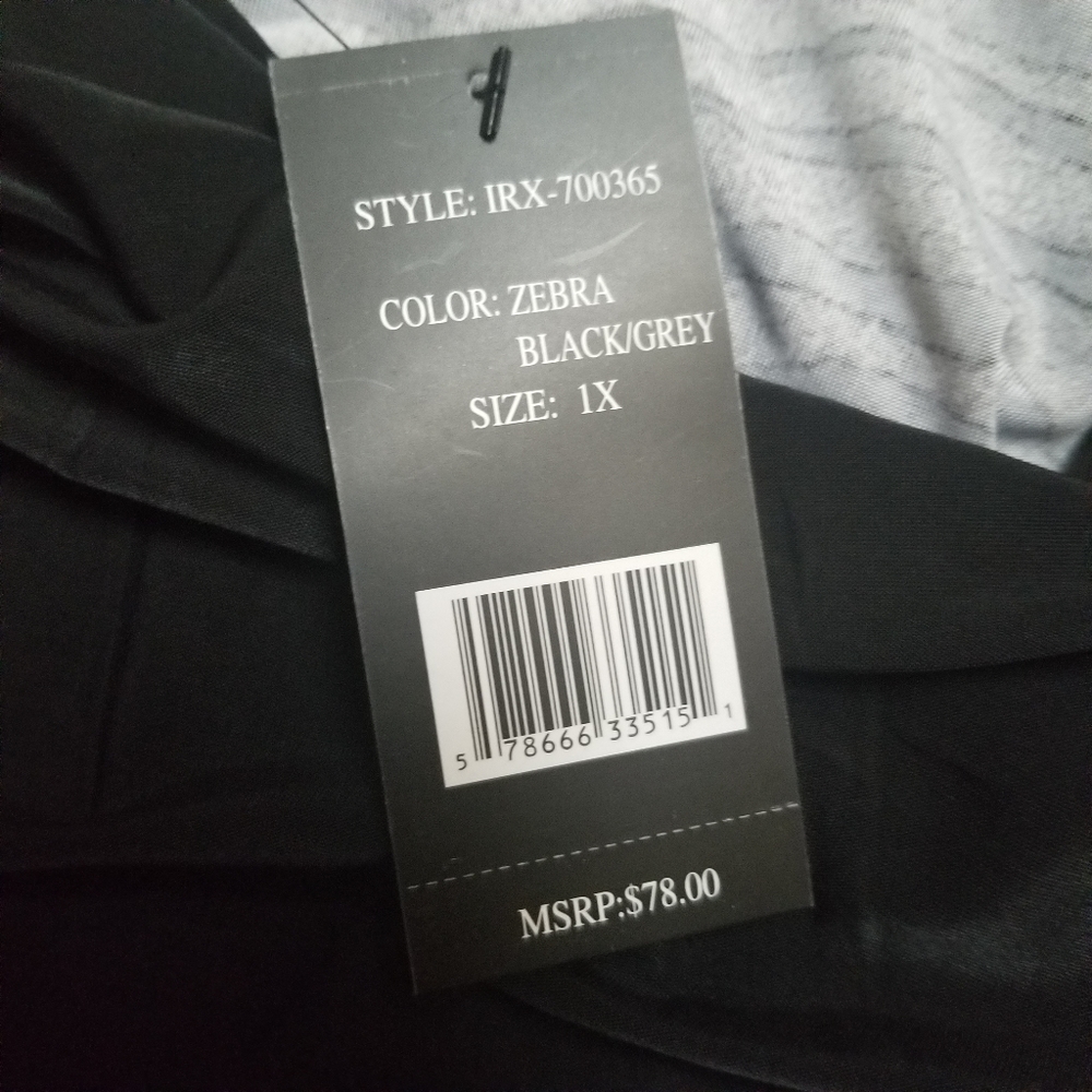 Isabella Rodriguez Zebra Blouse Size 1X - Picture 5 of 6